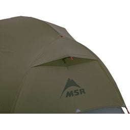 MSR Hubba Hubba LT 2P Zelt mit großen, stabilen Lüftern am Kopf- und Fußende