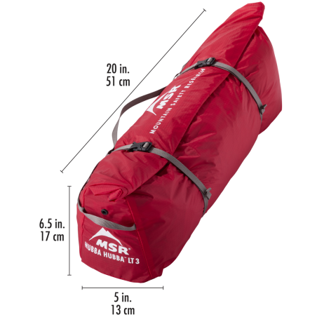 MSR Hubba Hubba LT 3P Leichtes Rucksack Zelt mit 2,17 kg