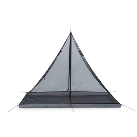 Liteway PyraOmm Max Half Mesh Shelter von vorne betrachtet