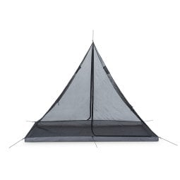 Liteway PyraOmm Max Half Mesh Shelter von vorne betrachtet