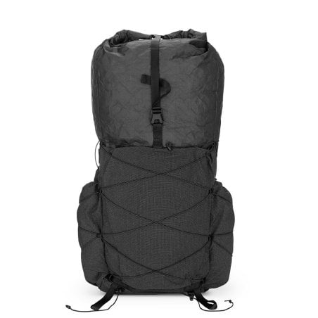 Liteway Elementum Ultra Rucksack 50L schwarz frontale Ansicht