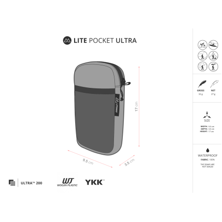 Abmessungen Liteway Lite Pocket Ultra