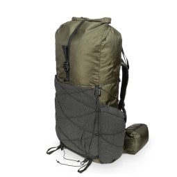 Liteway Elementum Ecopak Rucksack 50L in oliv UL Backpack