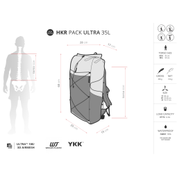 Datenblatt Liteway HKR Pack Ultra 35L Rucksack