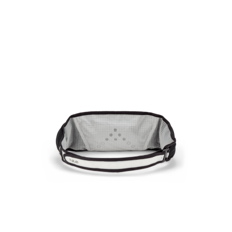 Rab Veil 1 ultraleichte Running Hüfttasche in black Rückseite mit hellem Material