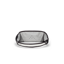 Rab Veil 1 ultraleichte Running Hüfttasche in black Rückseite mit hellem Material