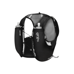Rab Veil 12 ultraleichte Lauf Weste Black seitlich