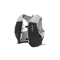 Rab Veil 12 ultraleichte Trailrunning Weste Gargoyle Graphene seitliche Ansicht