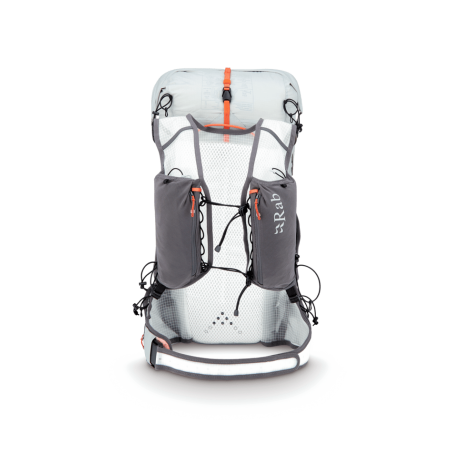 Tragesystem mit Polster am wasserdichten Rab Veil XP 20 UL Rucksack