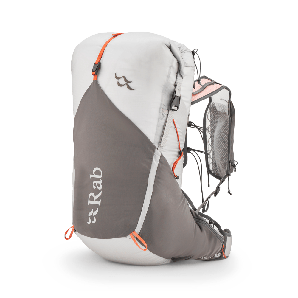 Rab Veil XP 30 wasserdichter Rucksack Pewter Graphene