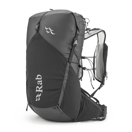Rab Veil XP 30 wasserdichter Daypack Black faltbarer UL Rucksack