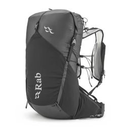 Rab Veil XP 30 wasserdichter Daypack Black faltbarer UL Rucksack