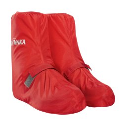 Tatonka Velo Gaiter Fahrrad Gamaschen Rot von vorne betrachtet