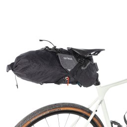 Tatonka Saddle Stuffbag Holder Seat Pack mit wasserdichtem Packsack, der von der Verstärkung gehalten wird
