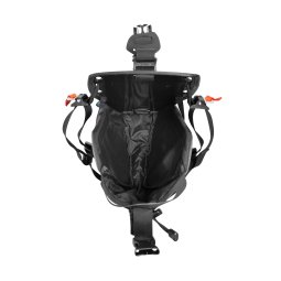 Blick in den Tatonka Saddle Stuffbag Holder Seat Pack hinein