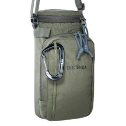 Tatonka Bottle Pouch 1l BC beispielhaft mit Karabiner vorne