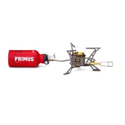 Primus OmniLite Ti Multifuelkocher mit Brennstoffflasche