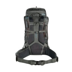 Tatonka Norix 31 Rucksack Damen Titan Grey Rückansicht mit Reißverschluss Zugriff auf das Hauptfach