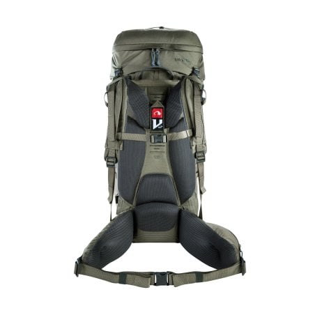 Tatonka Yukon 60+10 BC Rucksack Damen Rückansicht mit Blick auf das V2 Women Tragesystem