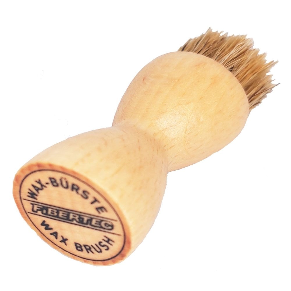 Fibertec Wax Brush Auftragsbürste für die Schuhpflege mit Lederwachs