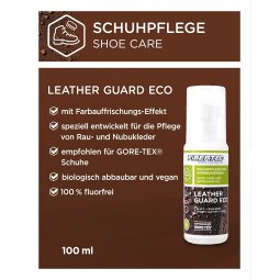 Vorteile der Fibertec Leather Guard Eco Schuhpflege