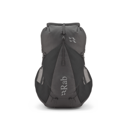 Rab Muon 40L ultraleichter Wanderrucksack Frontansicht