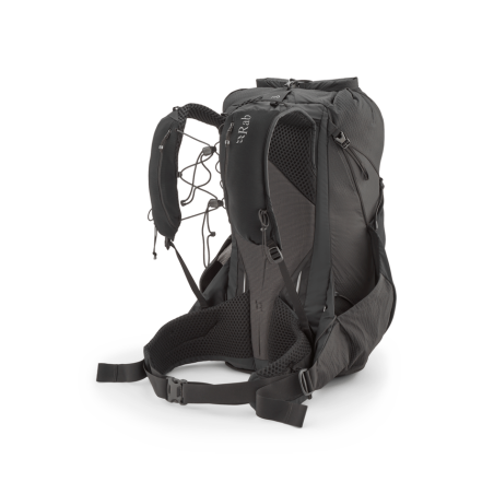 Rückseite Rab Muon 40L Wanderrucksack