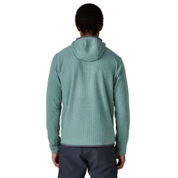 Rückseite Patagonia R1 Air Full-Zip Hoody Herren Fleecejacke Blue Sage