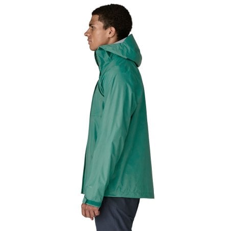 Patagonia Torrentshell 3L Rain Jacket Herren Regenjacke in Gem Green Seitenansicht