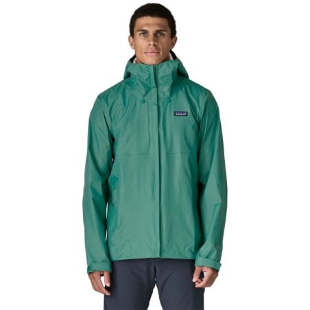 Patagonia Torrentshell 3L Rain Jacket Herren Regenjacke Gem Green frontale Ansicht