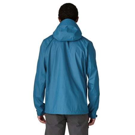 Patagonia Torrentshell 3L Rain Jacket Herren Regenjacke in Aquatic Blue Rückansicht