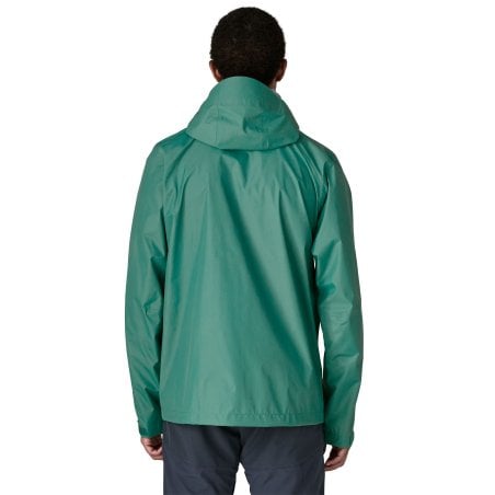 Patagonia Torrentshell 3L Rain Jacket Herren Regenjacke in Gem Green Rückansicht
