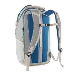 Rückseite Patagonia Black Hole Pack 32L Laptop Rucksack in der Farbe Birch White