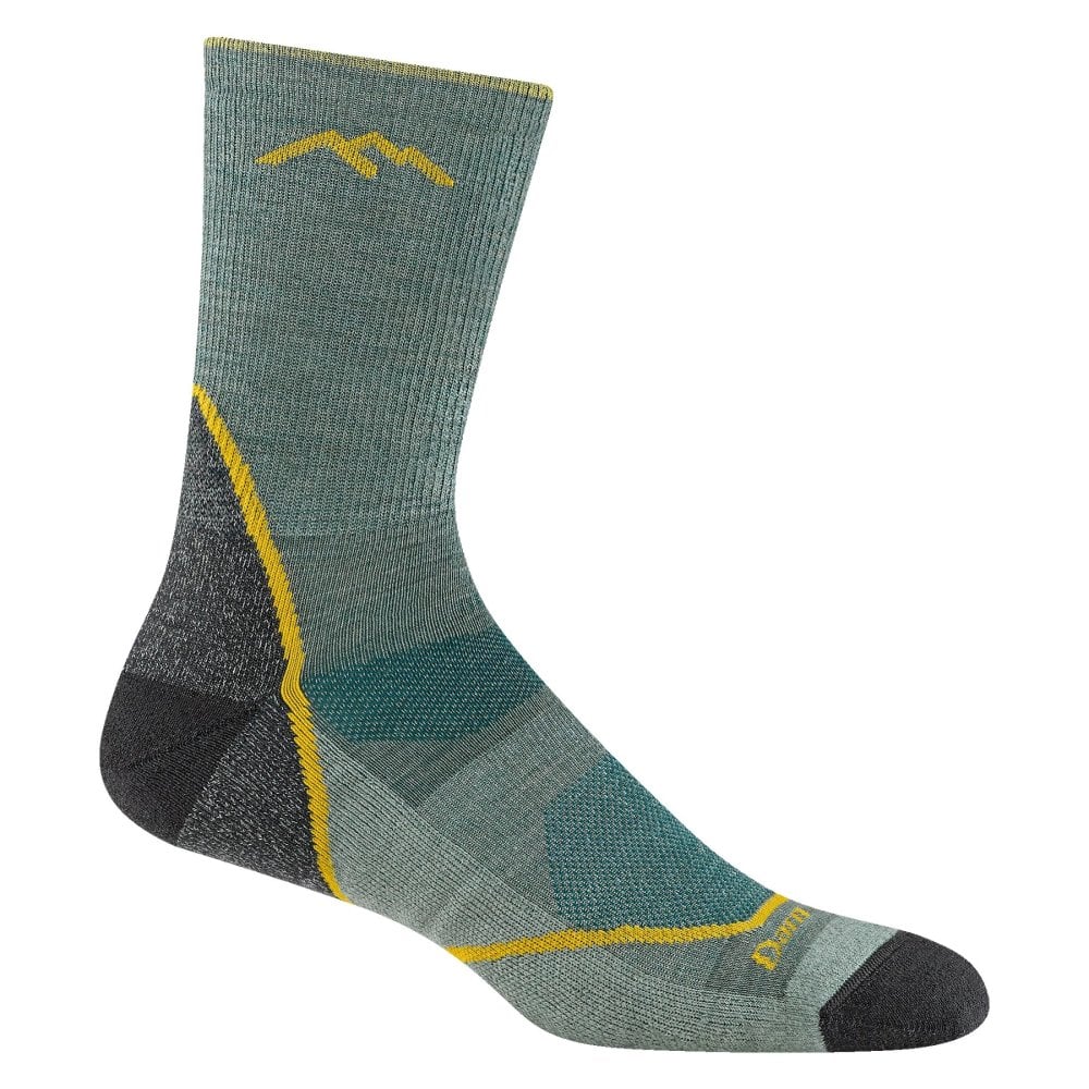 Darn Tough Light Hiker Micro Crew Socke Herren Seafoam