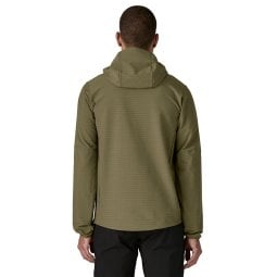 Patagonia R1 TechFace Hoodie Fleecejacke Herren Rückansicht