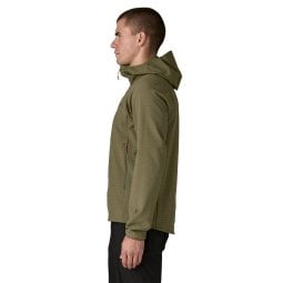 Patagonia R1 TechFace Hoodie Herren Fleecejacke Seitenansicht
