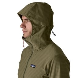 Patagonia R1 TechFace Hoodie Fleece Jacke mit Kapuze