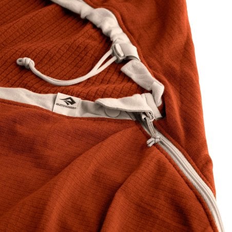 Sea to Summit Reactor Fleeceweight Liner Schlafsack Inlett mit Reißverschlüssen und Druckknöpfen