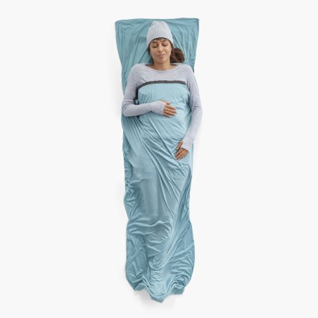 Sea to Summit Comfort Blend Schlafsack Liner Hüttenschlafsack rechteckig mit Kissenhülle