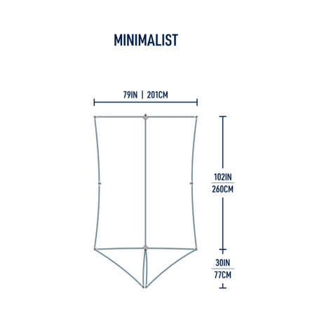 Abmessungen Sea to Summit Minimalist Tarp