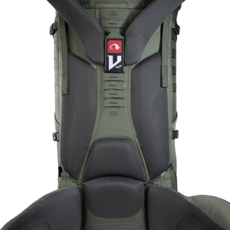 Detailansicht höhenverstellbares Tragesystem am Tatonka Yukon 70+10 BC Rucksack