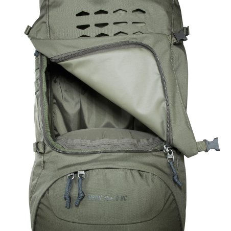 Tatonka Yukon 70+10 BC Rucksack mit Frontöffnung für den direkten Zugriff
