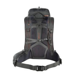 Tatonka Norix 27 Tagesrucksack Titan Grey Rückansicht mit Tragesystem und rückseitigem Zugriff aufs Hauptfach