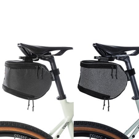 Tatonka Bike Saddle Bag M Fahrradtasche mit reflektierendem Garn das bei Lichteinfall leuchtet