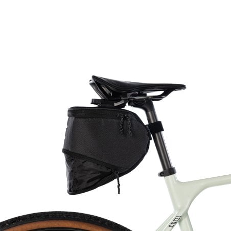 Tatonka Bike Saddle Bag M Fahrradtasche mit Reißverschluss unten zum Erweitern des Volumens