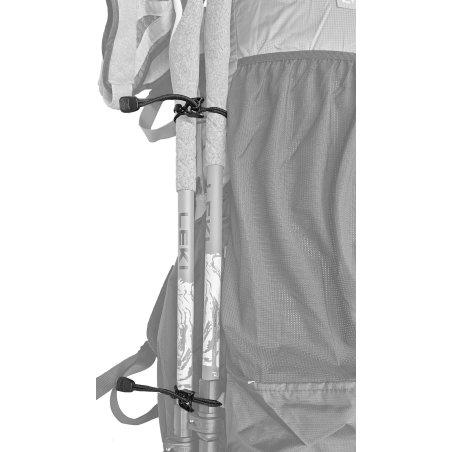 Walkon Heavy Duty Attachment Set 2er Pack zum Befestigen von Trekkingstöcken