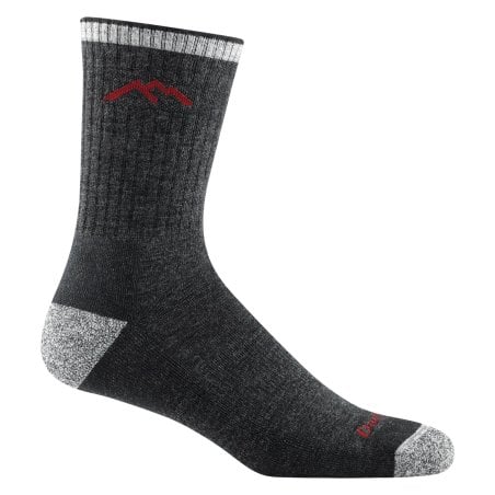 Darn Tough Hiker Micro Crew Cushion Socke Black Herren Wandersocke 1466