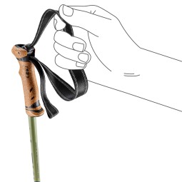Leki Legacy Lite Trekkingstöcke mit bequemer Handschlaufe