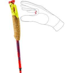 Leki Ultratrail FX.One SL Trailrunning Stöcke mit Einhakfunktion für separat erhältliche Handschuhe
