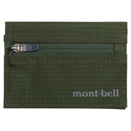Montbell Trail Wallet Reise Portemonnaie in der Farbe oliv